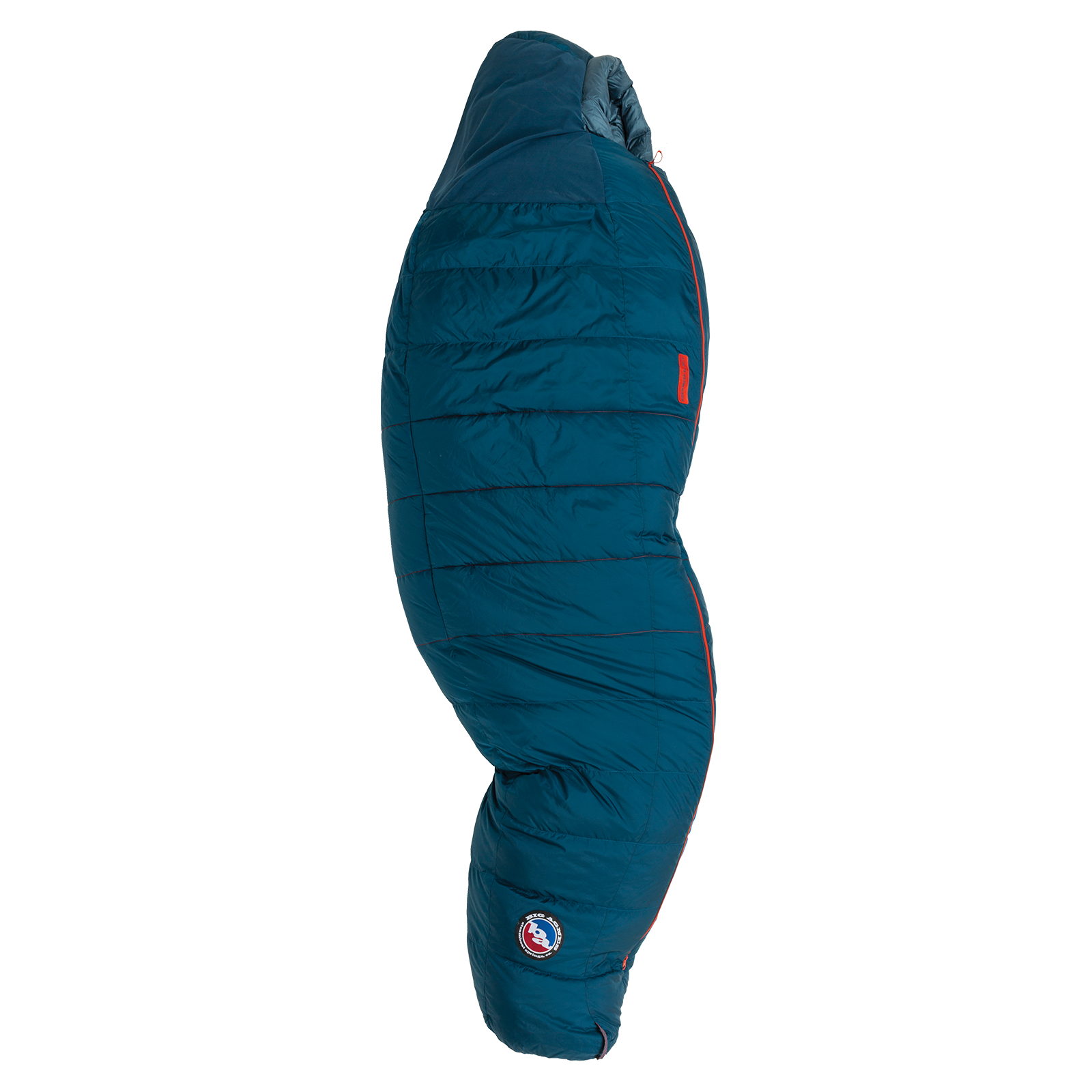 Outbound Comfort Insulated Cotton Lined Cool Weather Sleeping Bag w/  Compression Sack, 0°C