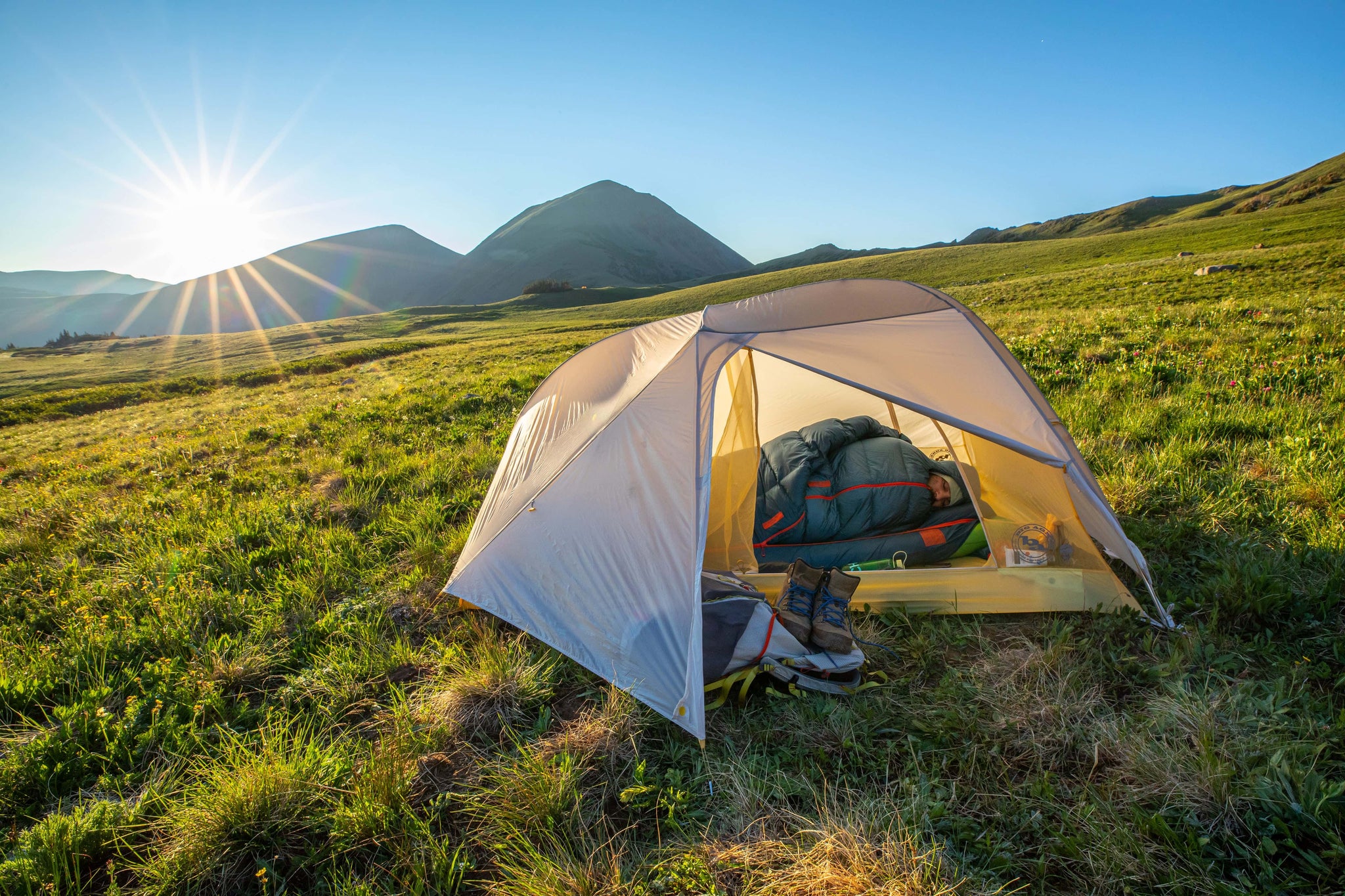 Tiger Wall UL2 Solution Dye Ultralight Tent | Big Agnes